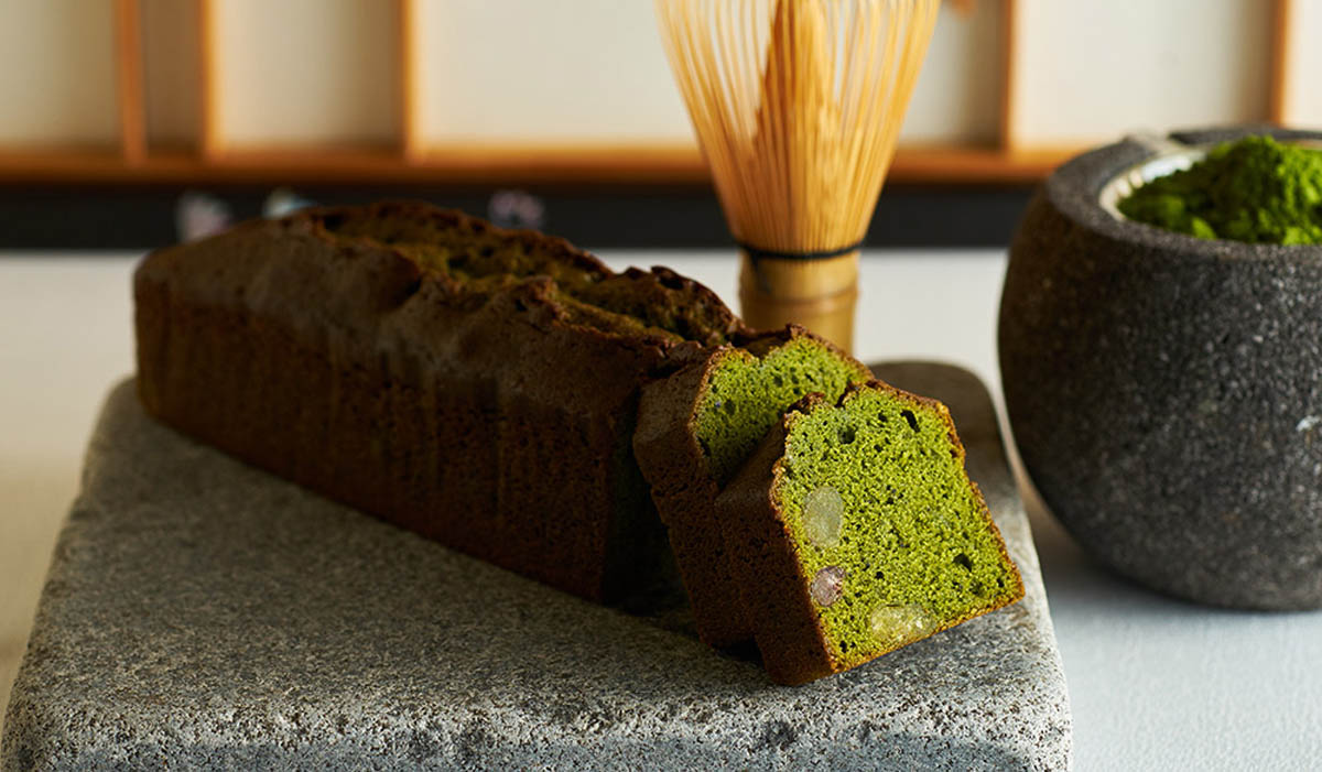 東京抹茶とかのこ豆のパウンドケーキ 東京抹茶とかのこ豆のパウンドケーキ